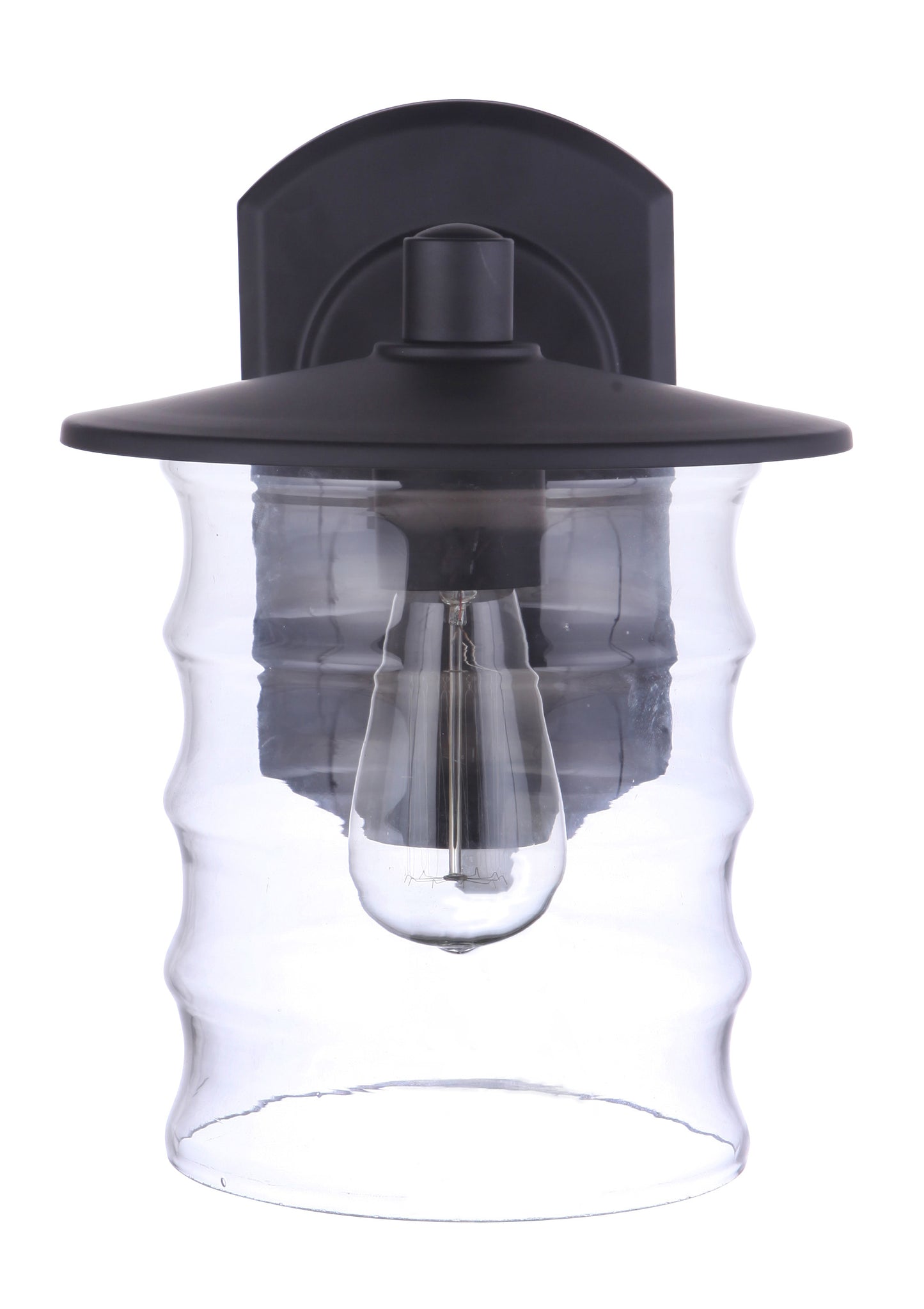 ZA3624-MN - Canon 1 Light 12.13" High Outdoor Wall Lantern - Midnight