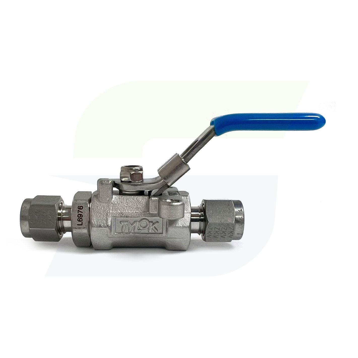 SS-GP4-D4D4 - Stainless GP Ball Valve 1/4" CBC Tube x 1/4" CBC Tube