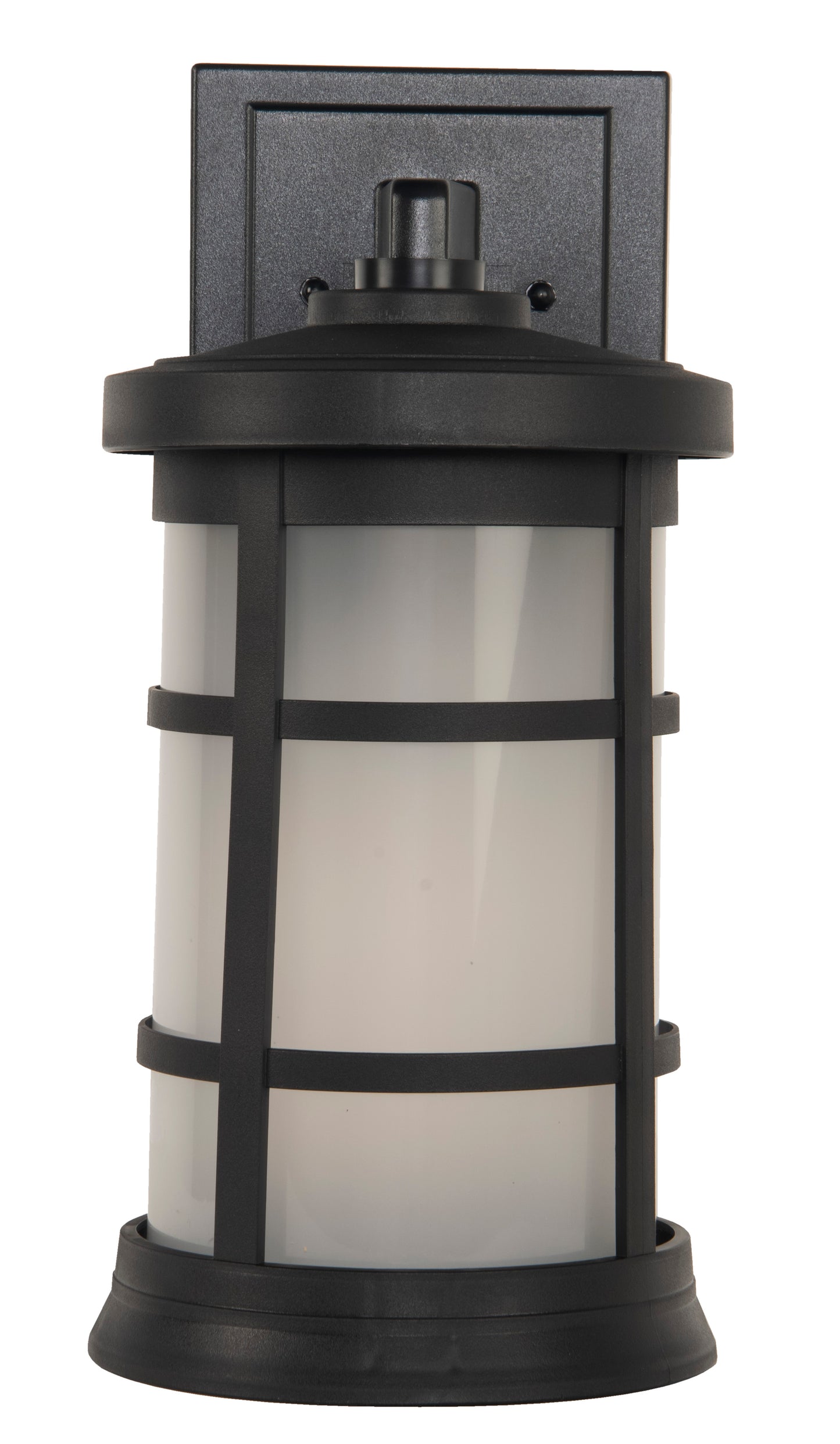 ZA2314-TB - Resilience Lanterns 1 Light 15" High Outdoor Wall Lantern - Textured Black