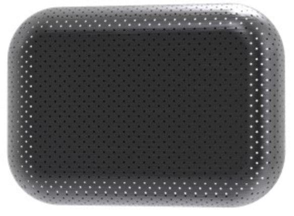 CH3000-FB - Designer-Chime 6.77" Wide Chime - Flat Black