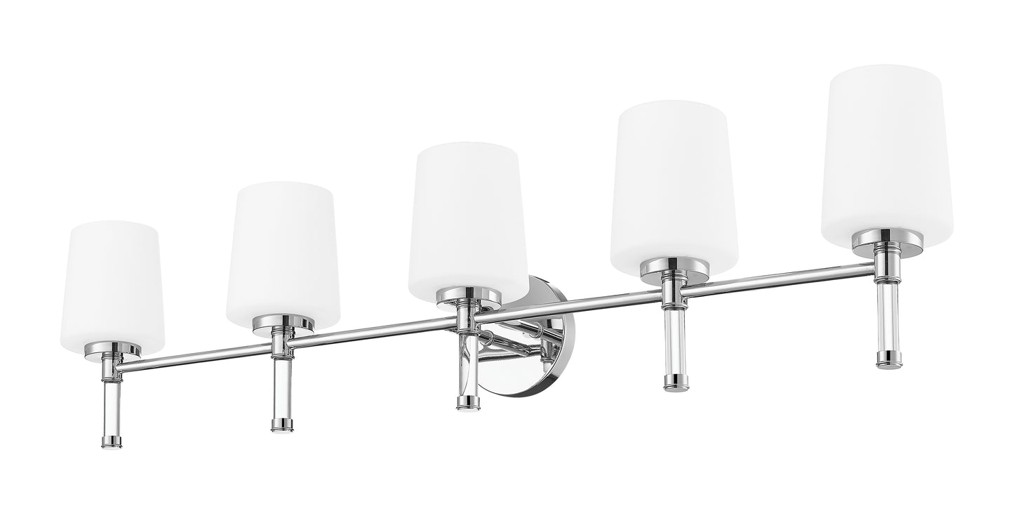 7700-5V-CH - Henri 5 Light 42" Vanity - Chrome