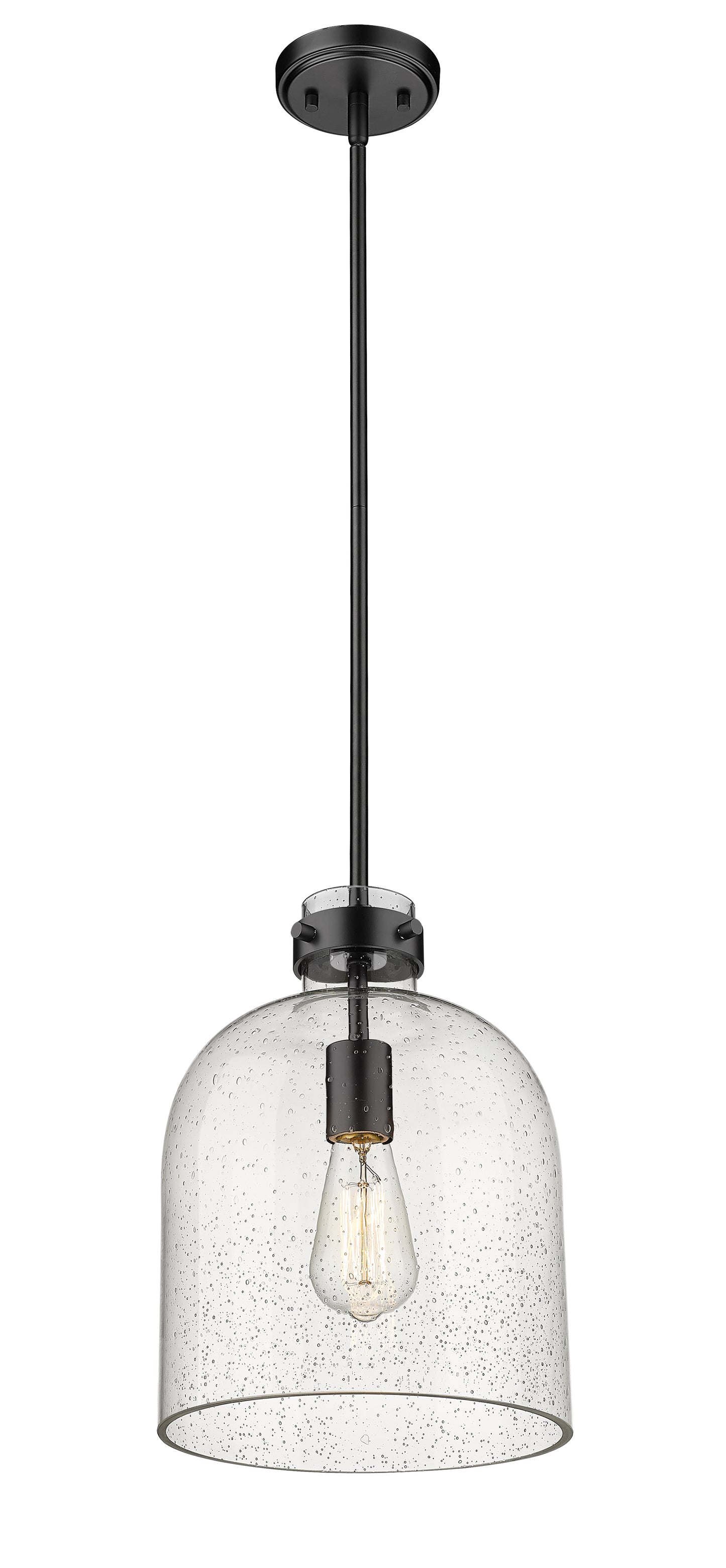 817-9MB - Pearson 1 Light 10" Pendant - Matte Black