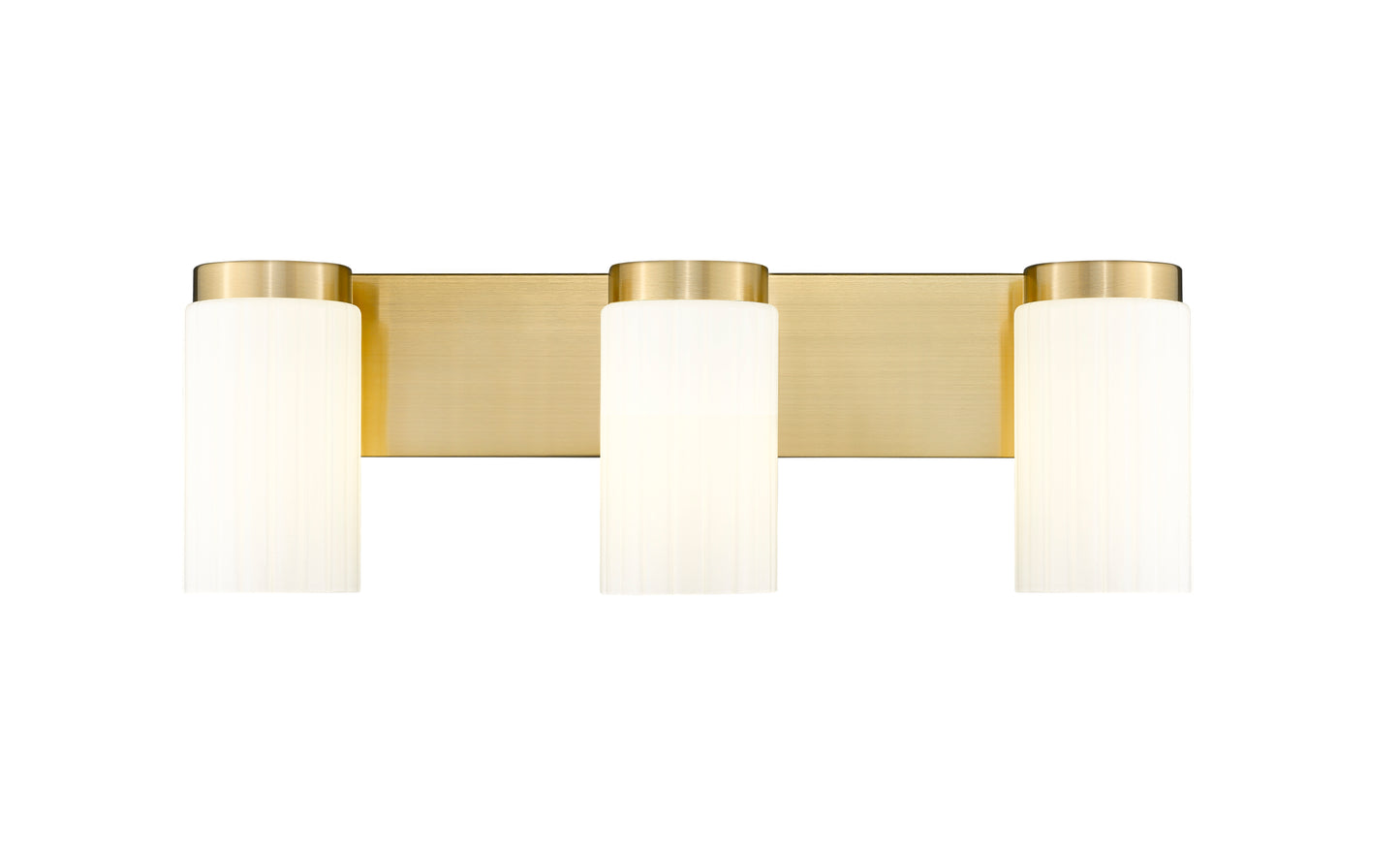746-3V-LG - Burk 3 Light 22" Vanity - Luxe Gold