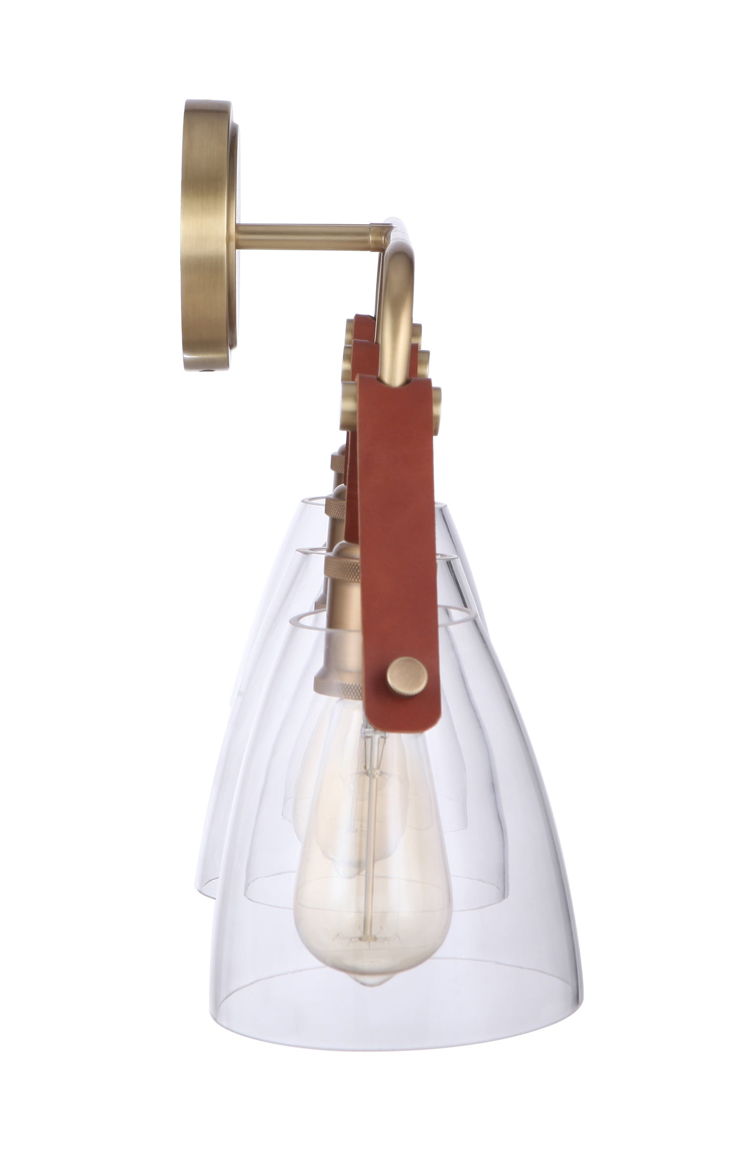 51303-VB - Hagen 3 Light 26" Wide Vanity Light - Vintage Brass