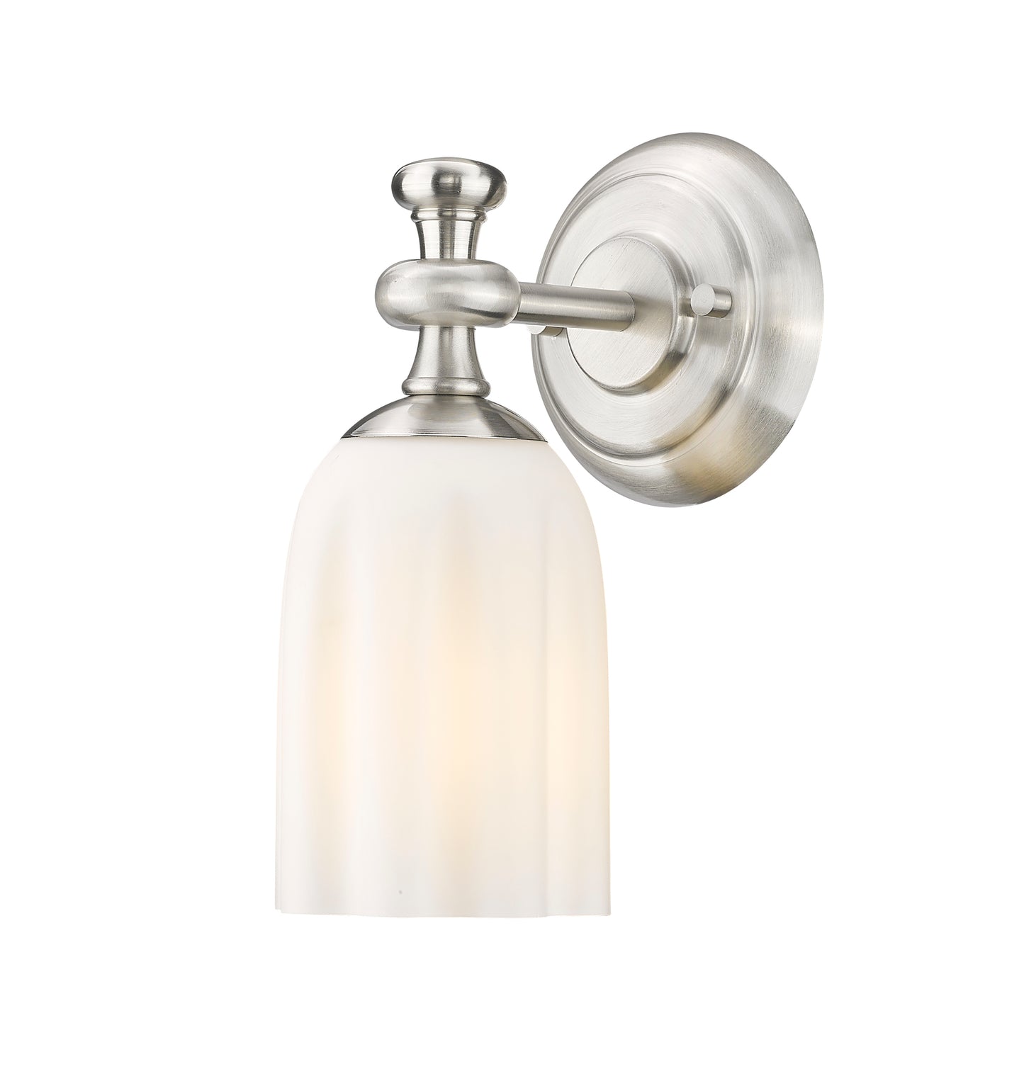 1102-1S-BN - Orion 1 Light Wall 10" Sconce - Brushed Nickel