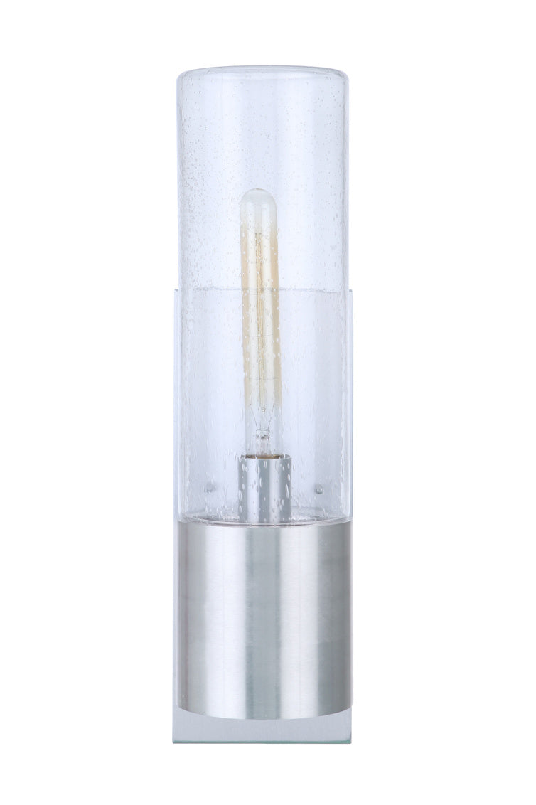 ZA3910-SA-LED - Sabre 1 Light 20" High Outdoor Wall Lantern - Satin Aluminum