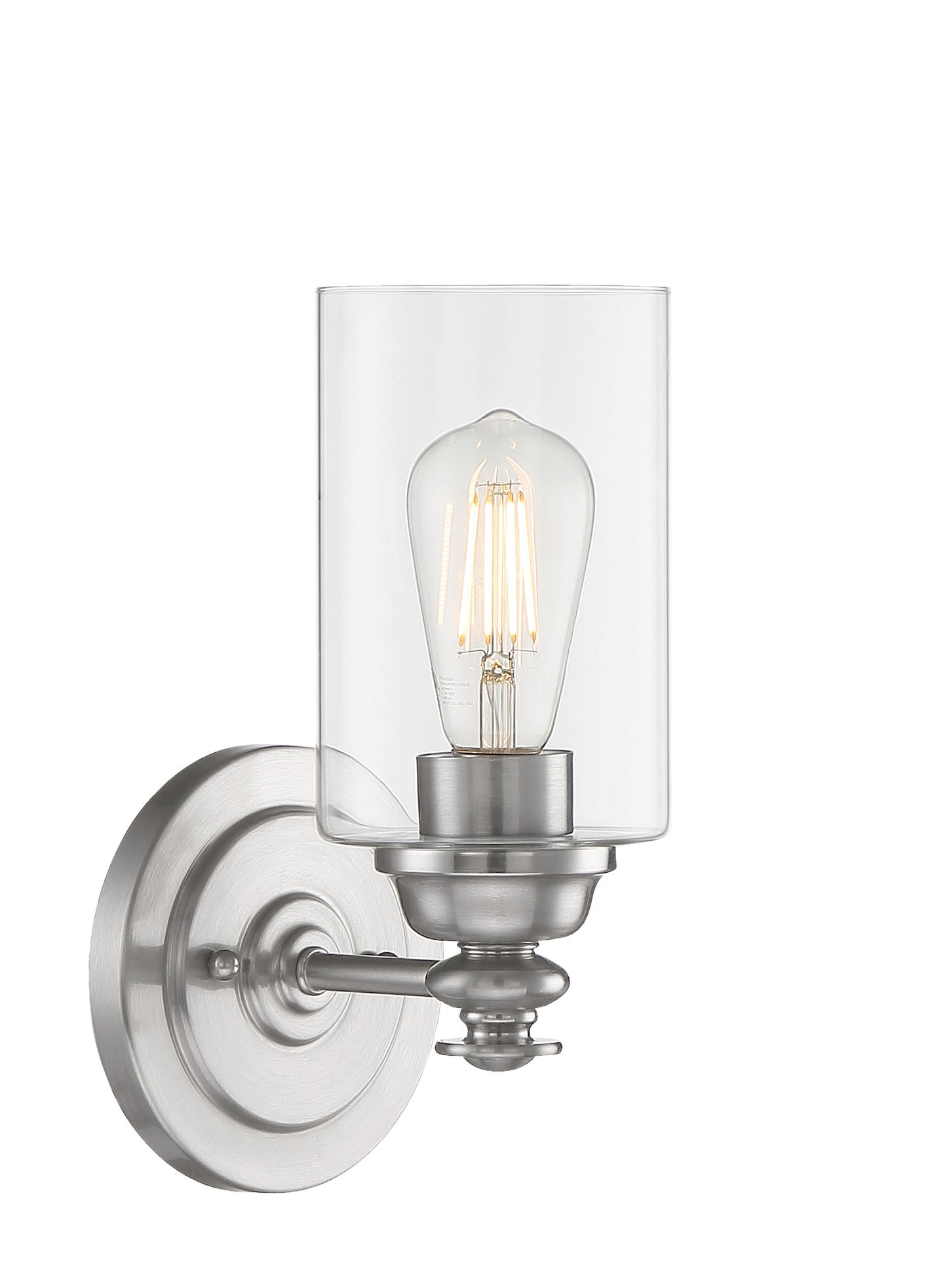 49801-BNK-C - Dardyn 1 Light 11.13" High Wall Sconce - Brushed Nickel