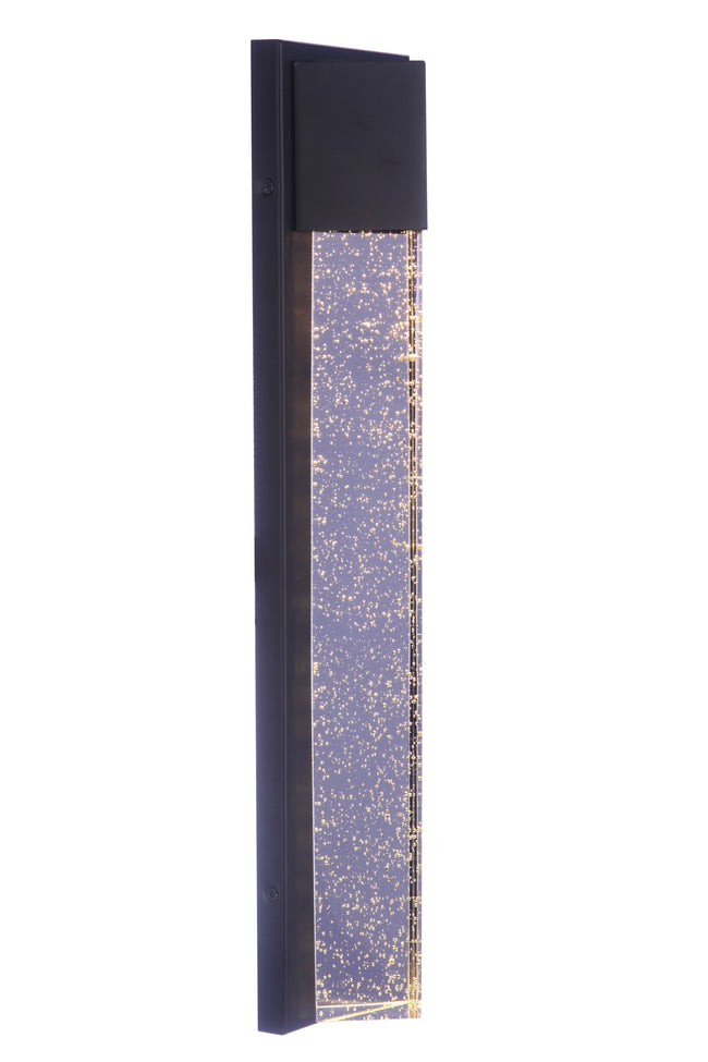 ZA6222-MN-LED - Tony 21" High Outdoor Pocket Sconce - Midnight