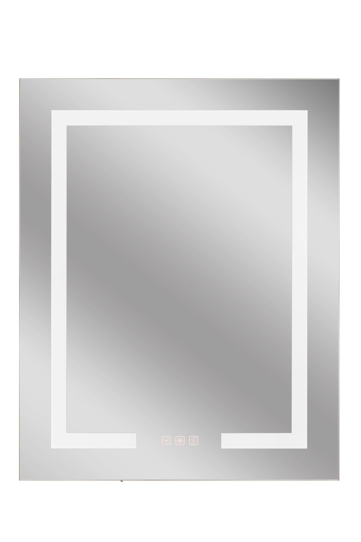 MIR2413M-W3C - 1 Light 24" Wide LED Cabinet Mirror - White