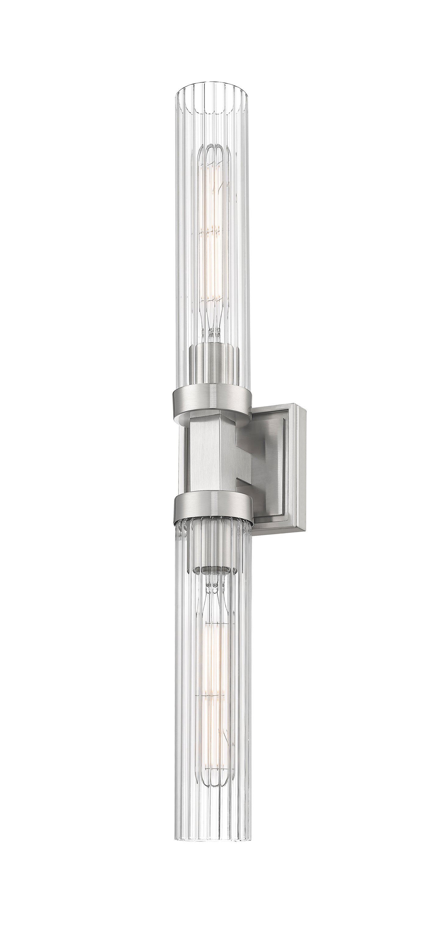 740-2W-BN - Beau 2 Light Wall 27" Sconce - Brushed Nickel