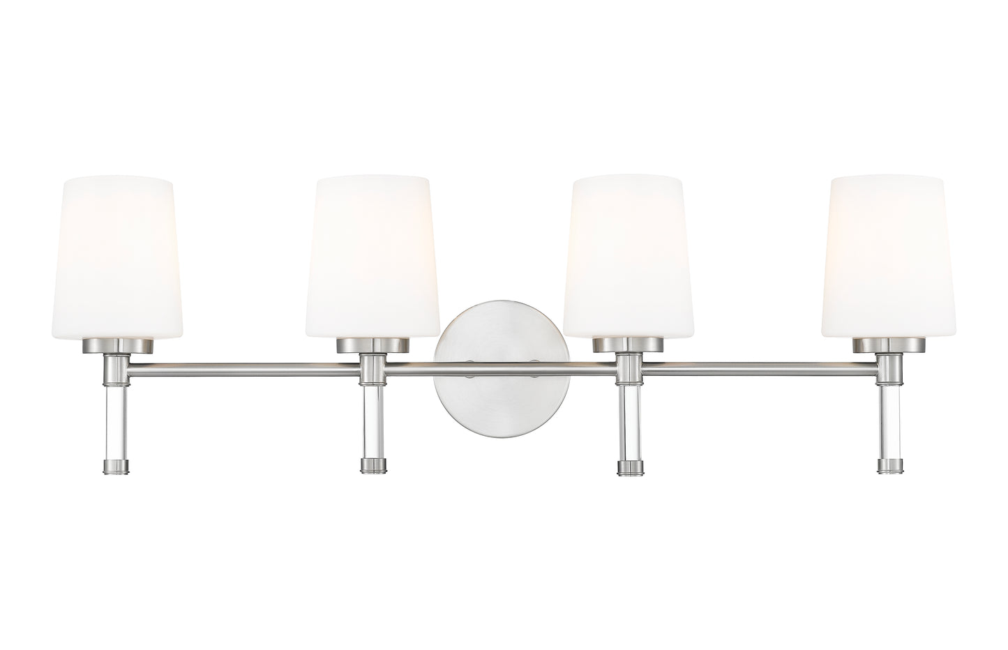 7700-4V-BN - Henri 4 Light 32" Vanity - Brushed Nickel