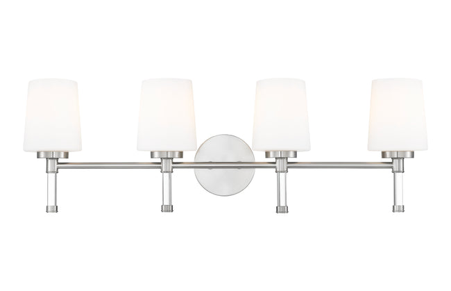 7700-4V-BN - Henri 4 Light 32" Vanity - Brushed Nickel