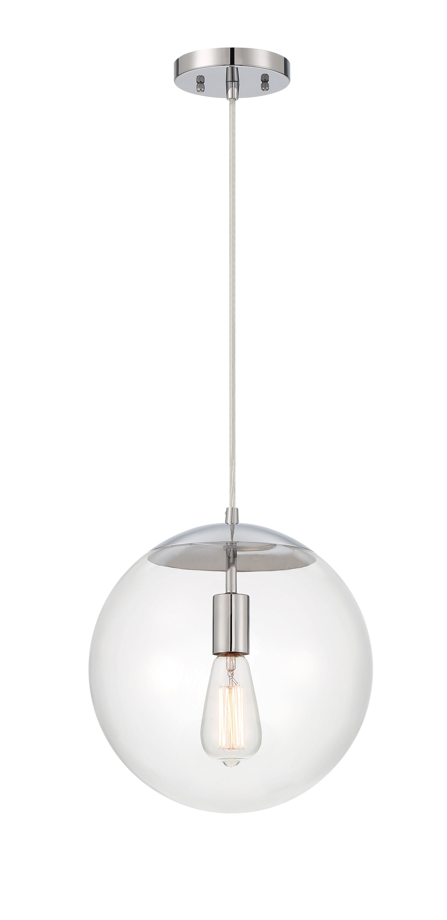 56892-CH - Gaze 1 Light 11.88" Wide Pendant - Chrome