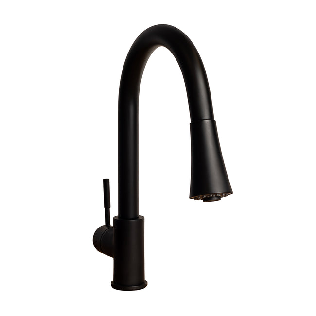 EDS-KF-MB - Edison Kitchen Faucet in Matte Black