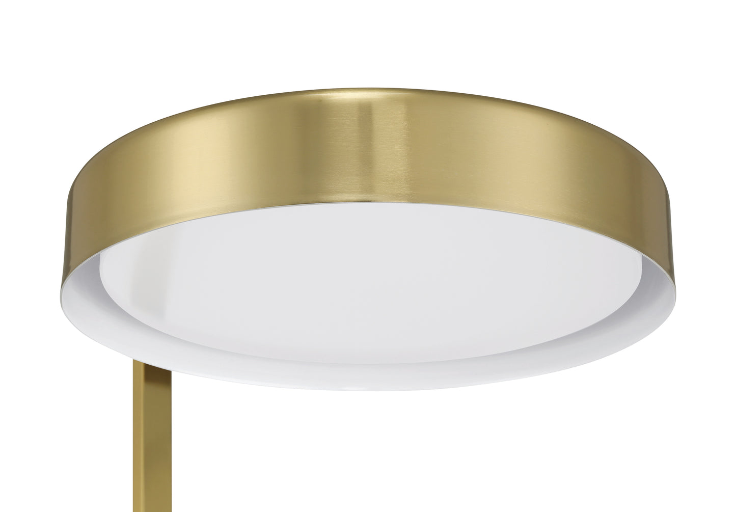 87019SB-T - Keeva 1 Light 17" High Table Lamp - Satin Brass