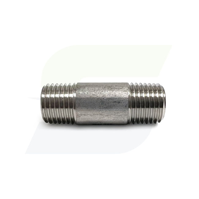6004-001 – 1/4" x 1-1/2" Threaded Pipe Nipple, 316/316L Stainless Steel, Schedule 40