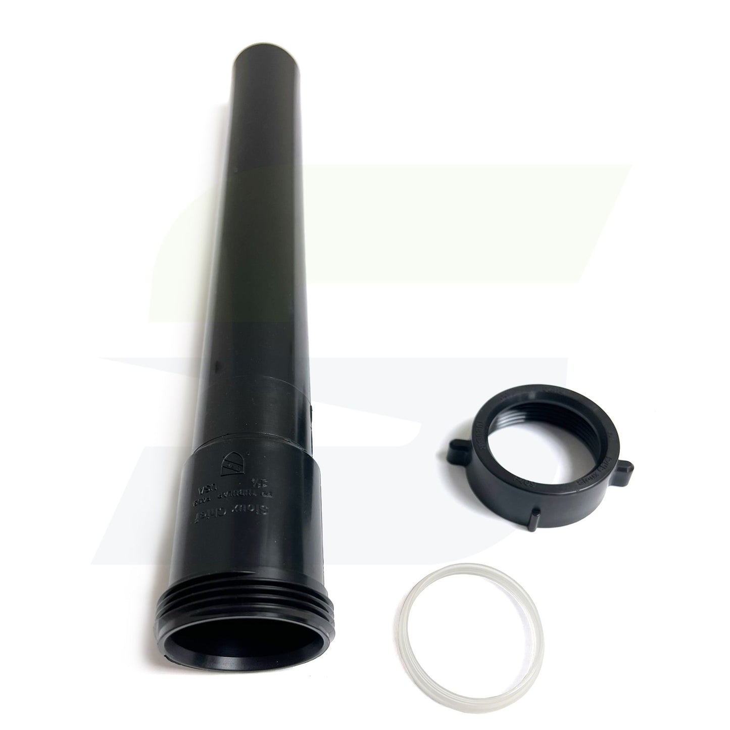 40-12B - 1-1/2" x 12" Slip Joint Extension Tube - Black