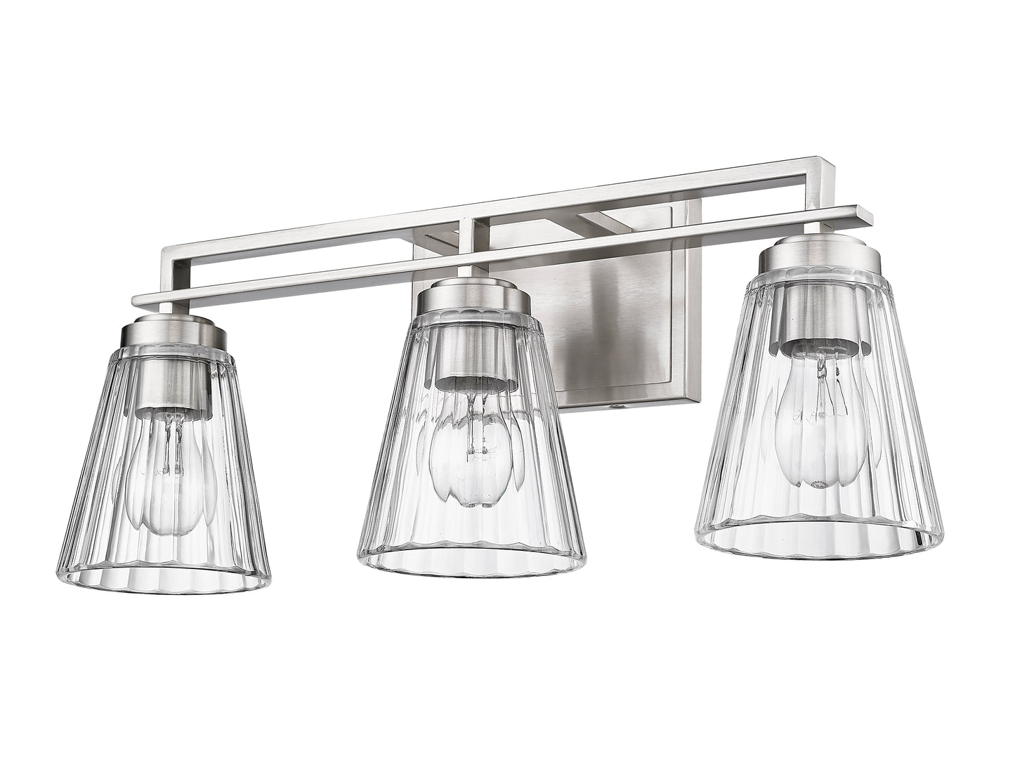 823-3V-BN - Lyna 3 Light 22" Vanity - Brushed Nickel