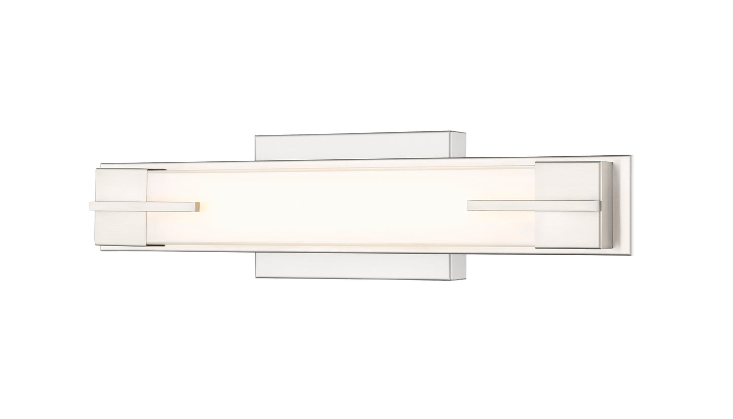 4100-18W-BN-LED - Chase 1 Light 18" Vanity - Brushed Nickel
