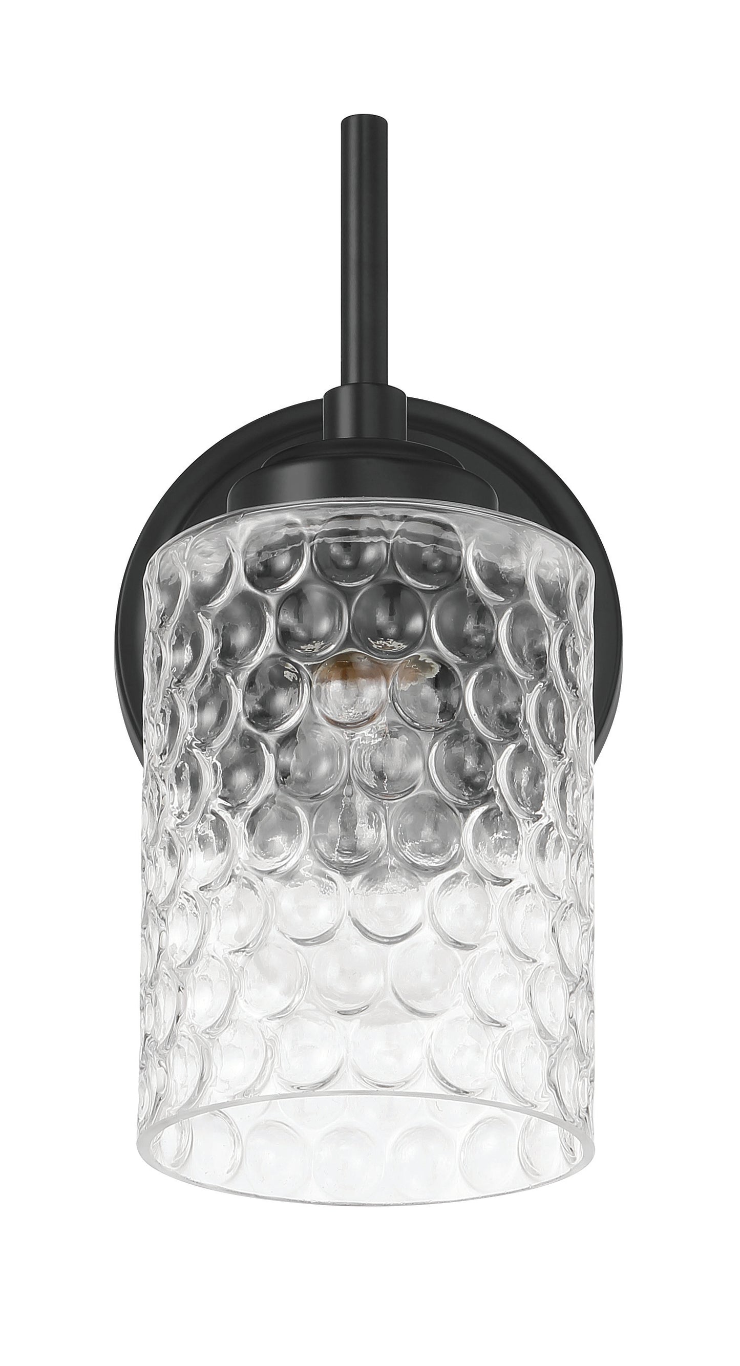 60501-FB - Claire 1 Light 10" High Wall Sconce - Flat Black