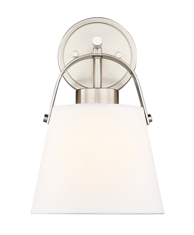 743-1S-BN - Z-Studio 1 Light Wall 13" Sconce - Brushed Nickel