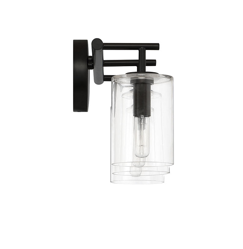 55603-FB - Hailie 3 Light 20" Wide Vanity Light - Flat Black