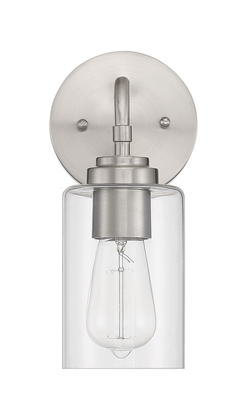 56001-BNK - Stowe 1 Light 10.75" High Wall Sconce - Brushed Nickel