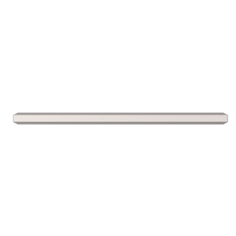 4413055 - 6" Centers - Bevel Pull - Polished Nickel