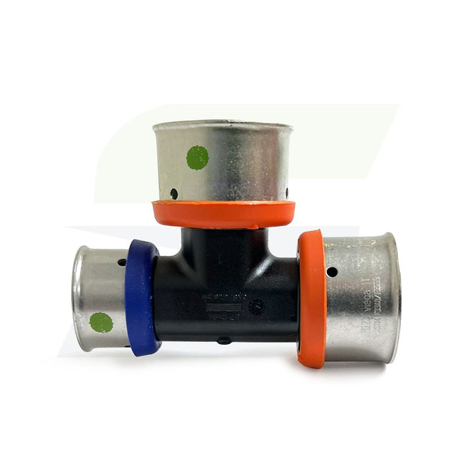 49545 - PureFlow 1" x 3/4" x 1" PEX Press Polymer Tee