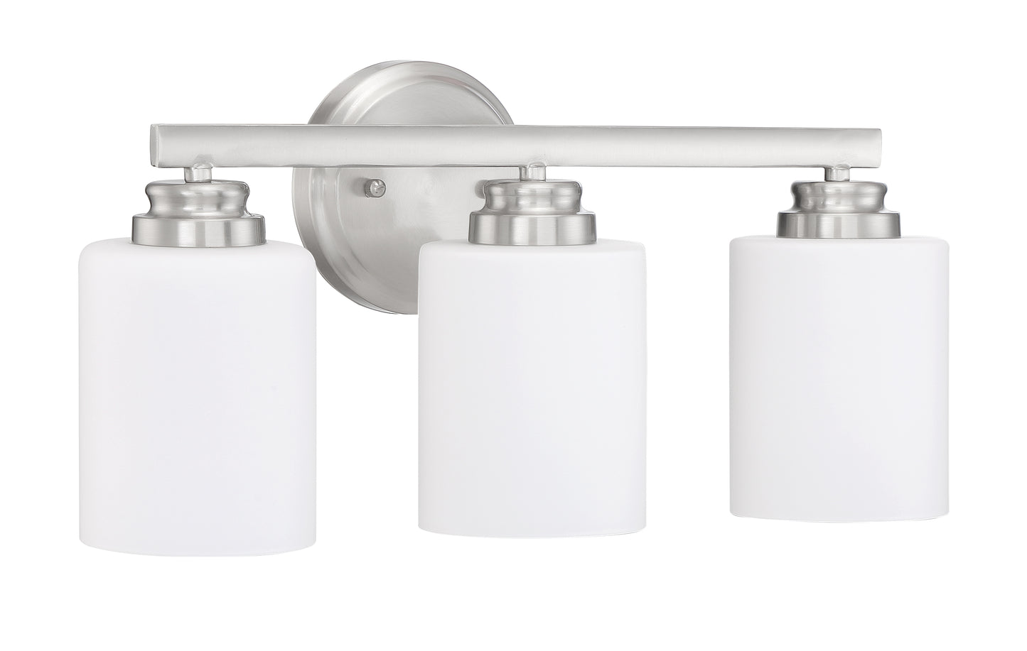 50503-BNK-WG - Bolden 3 Light 18" Wide Vanity Light - Brushed Nickel