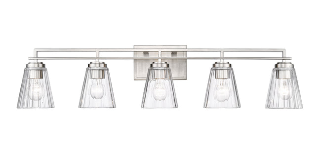 823-5V-BN - Lyna 5 Light 39" Vanity - Brushed Nickel