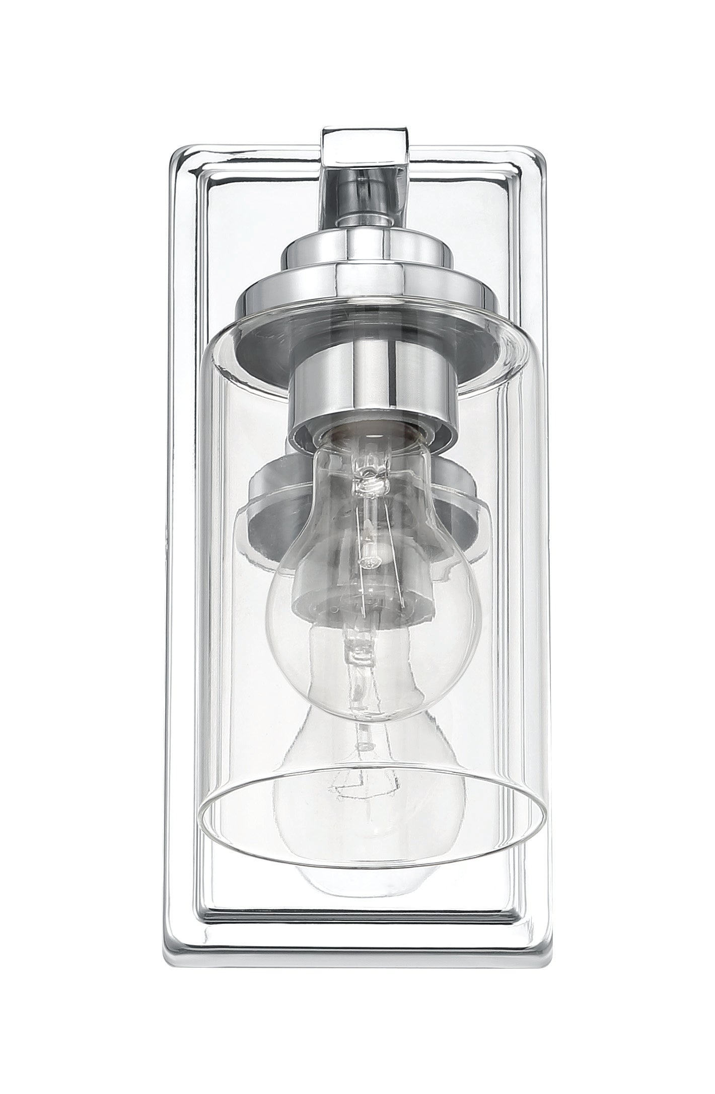 20404CH1 - Clark 1 Light 10" High Wall Sconce - Chrome