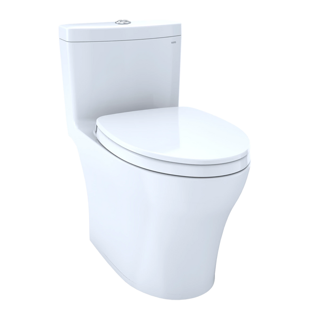 MS646124CEMFGN#01 - Aquia Iv Universal Height Washlet+ One-Piece - Cotton White