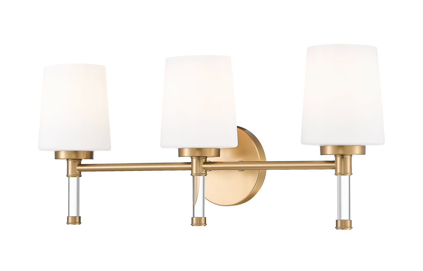 7700-3V-MGLD - Henri 3 Light 24" Vanity - Modern Gold