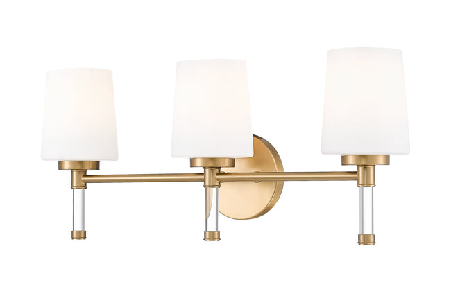 7700-3V-MGLD - Henri 3 Light 24" Vanity - Modern Gold
