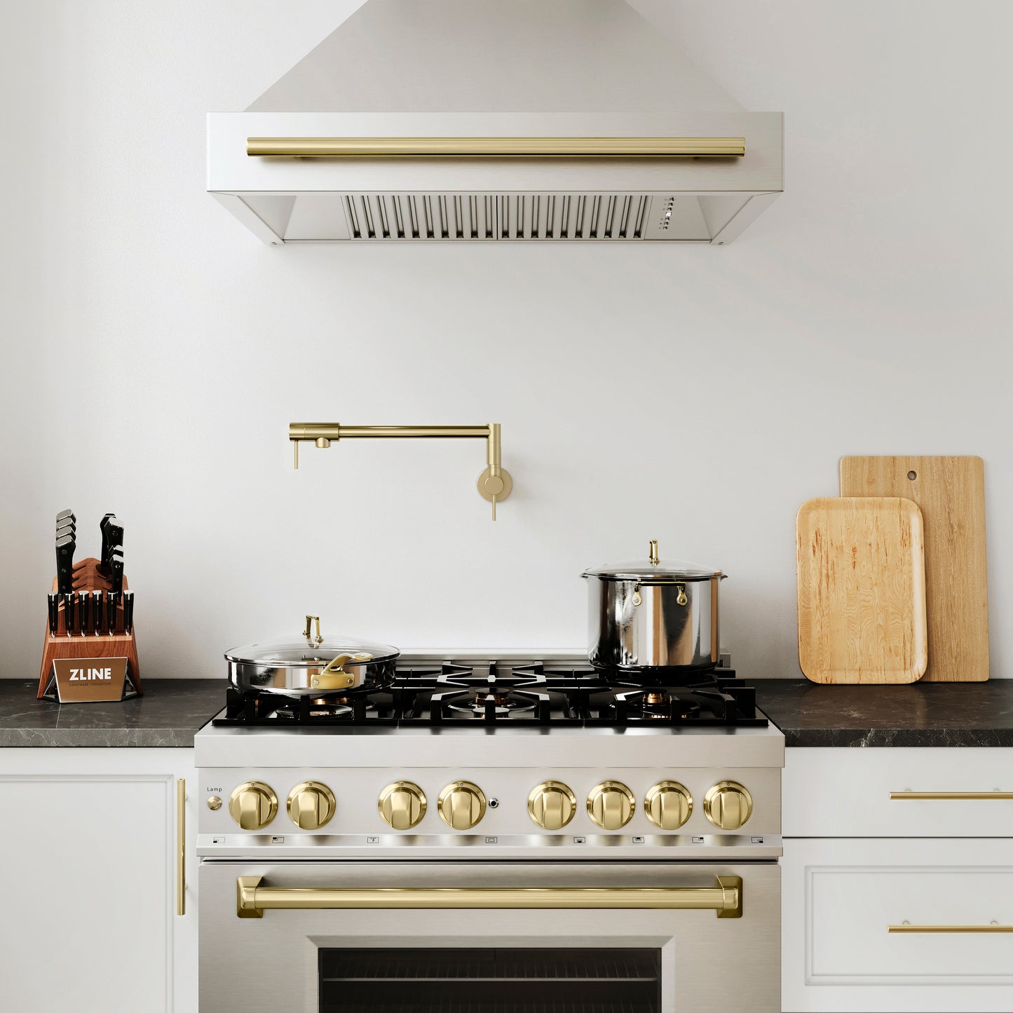 GEM-FPF-CB - Autograph Edition Gemini Pot Filler in Champagne Bronze