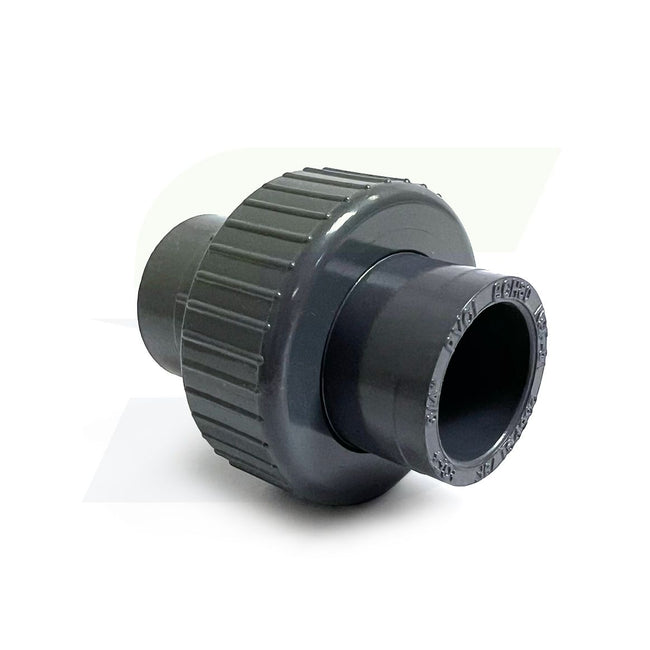 857-007 - 3/4" Schedule 80 PVC Union with Viton O-Ring - Socket x Socket