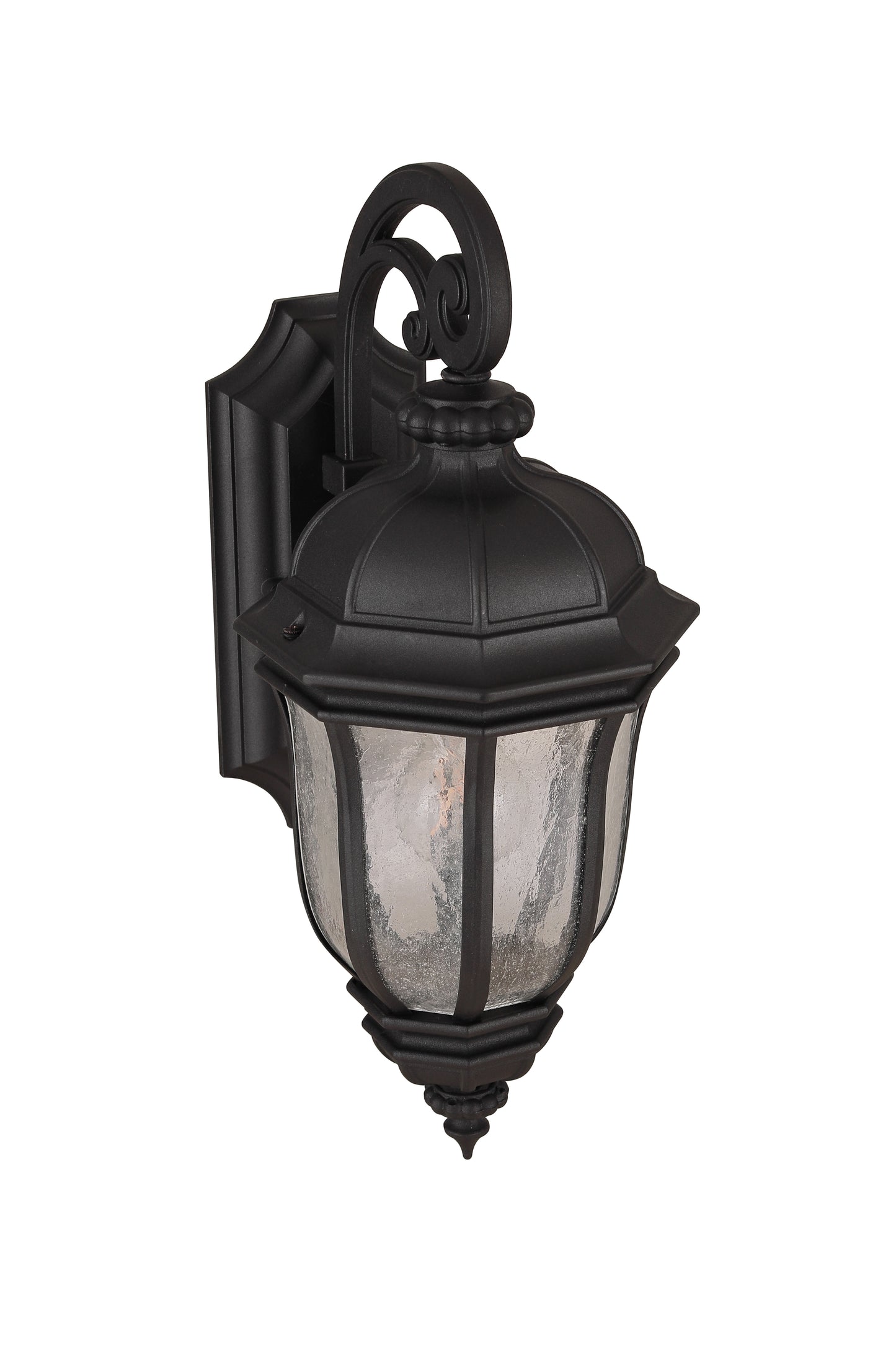 Z3304-TB - Harper 1 Light 18" High Outdoor Wall Lantern - Textured Black