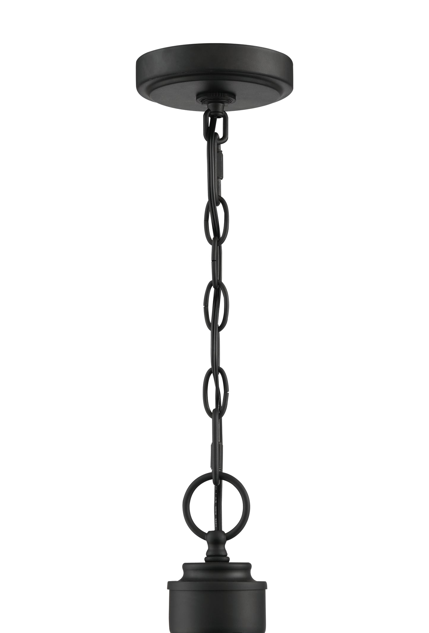 50524-FB-WG - Bolden 4 Light 23" Wide Chandelier - Flat Black