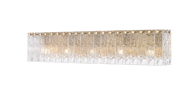 1943-5V-MGLD - Glacier 5 Light 37" Vanity - Modern Gold