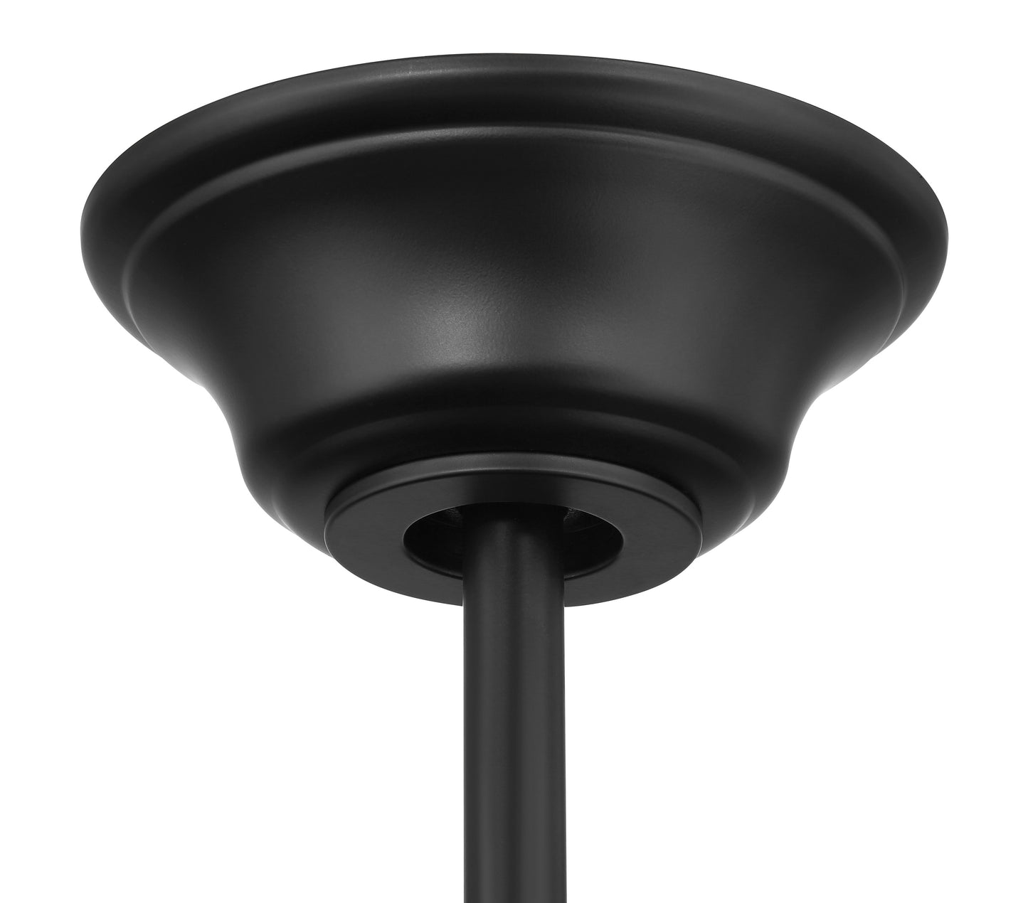SNT60FB5 - Santori 60 Indoor/Outdoor 60" 5 Blade Indoor Outdoor Ceiling Fan with Light Kit - Flat Black