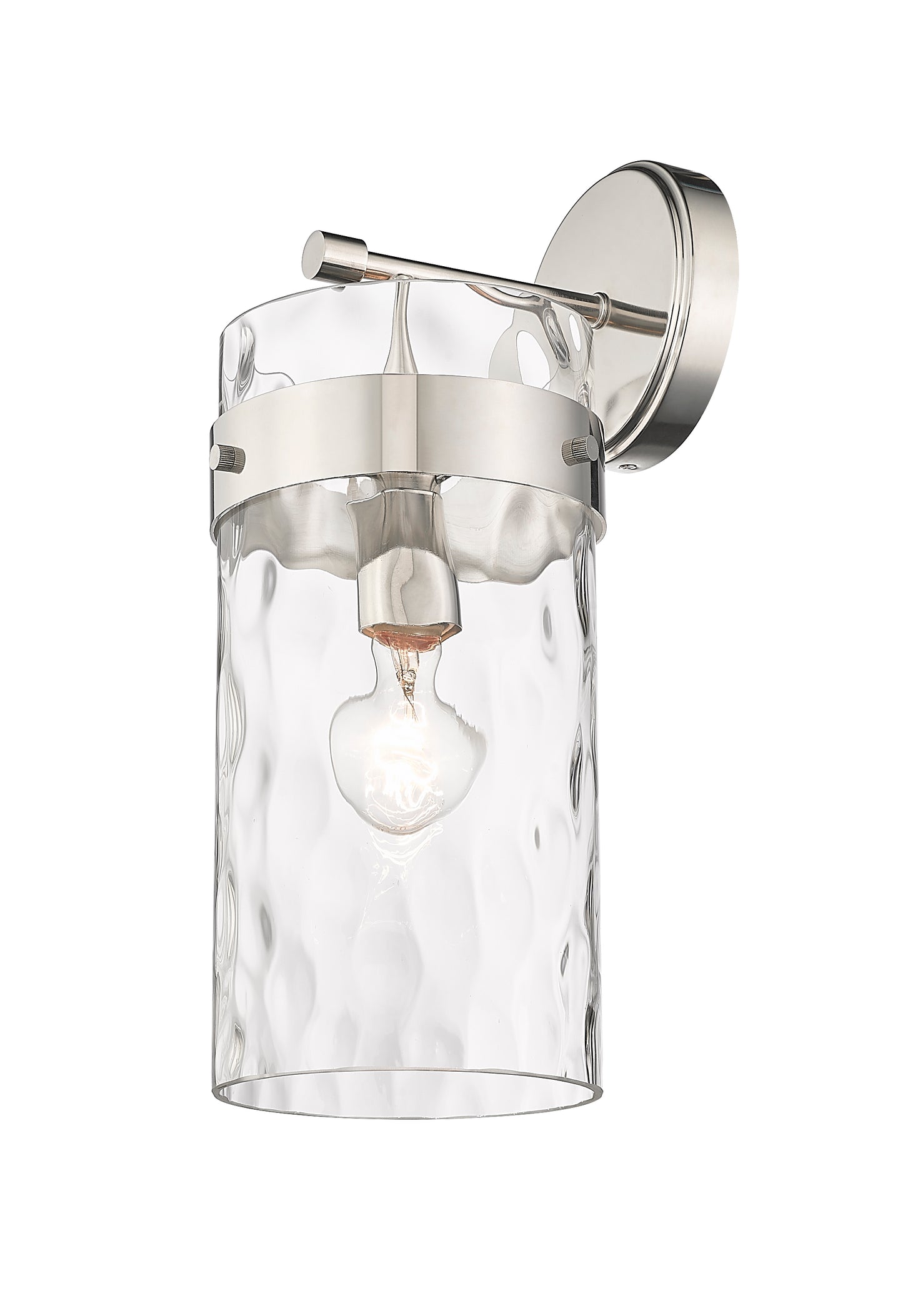 3035-1SL-PN - Fontaine 1 Light Wall 16" Sconce - Polished Nickel