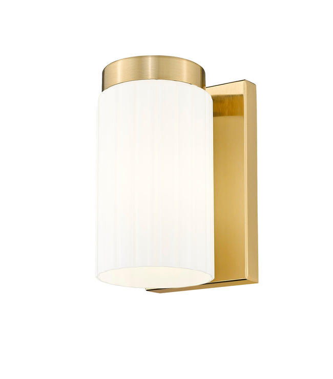 746-1S-LG - Burk 1 Light Wall 7" Sconce - Luxe Gold