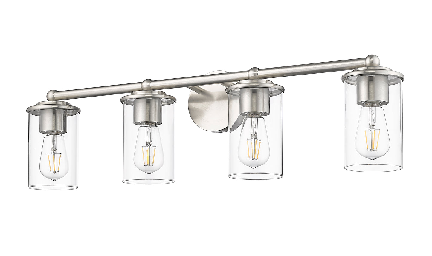 742-4V-BN - Thayer 4 Light 31" Vanity - Brushed Nickel