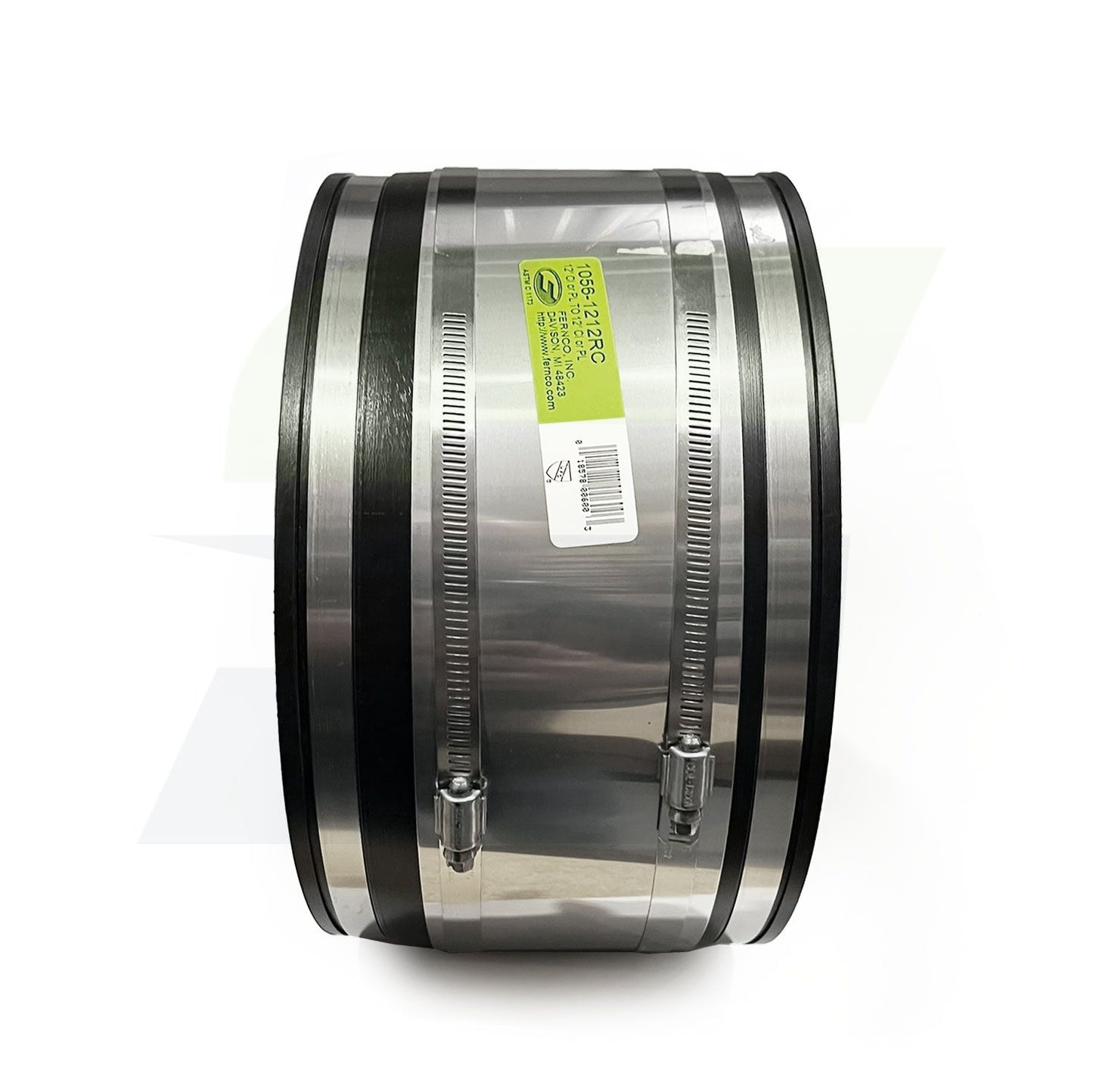 1056-1212RC - 12" Cast Iron / Lead / Plastic / Steel Strong Back PVC Shielded Coupling