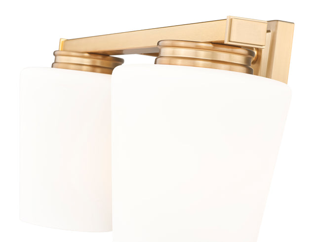 7703-2V-MGLD - Nextra 2 Light 16" Vanity - Modern Gold