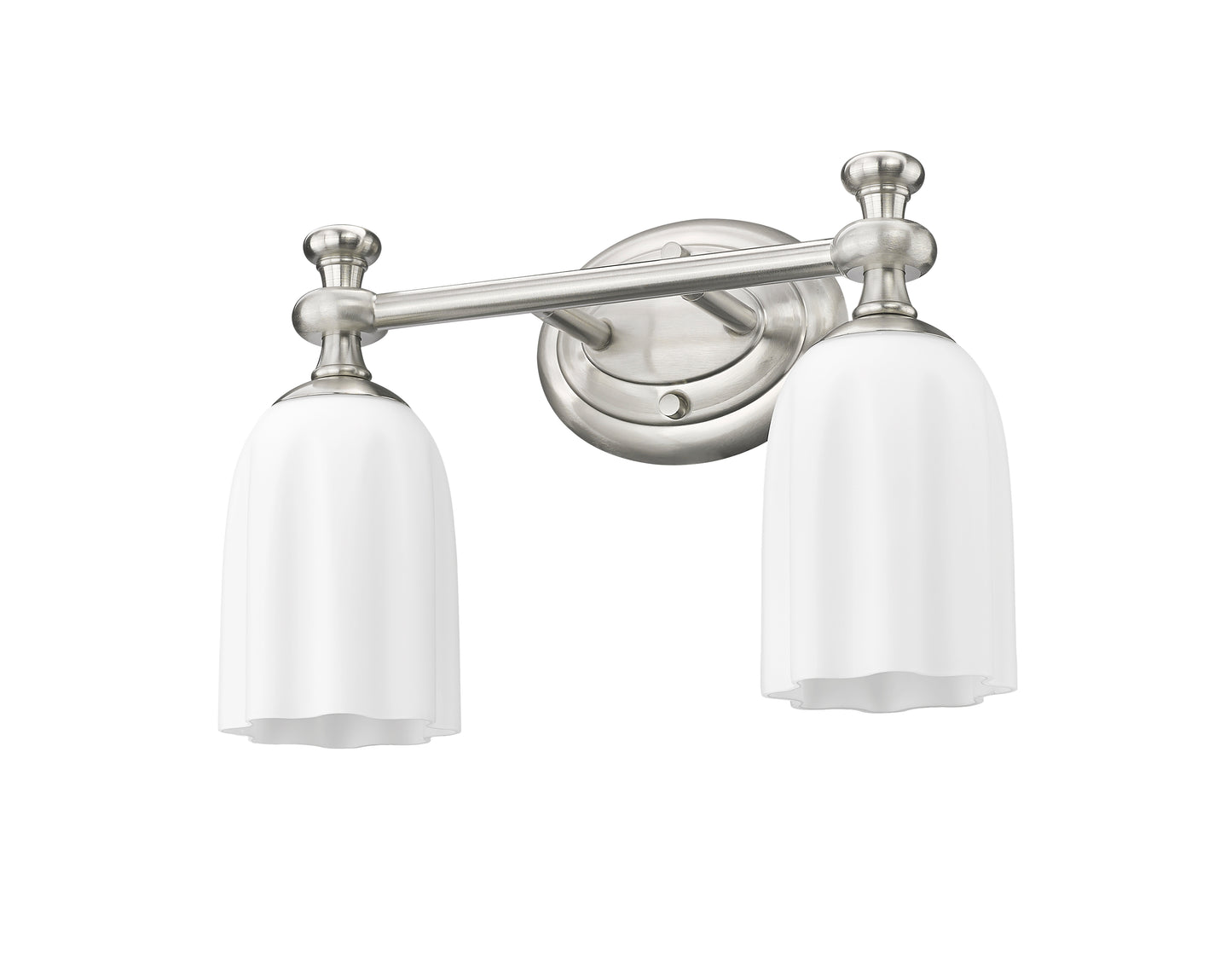 1102-2V-BN - Orion 2 Light 14" Vanity - Brushed Nickel