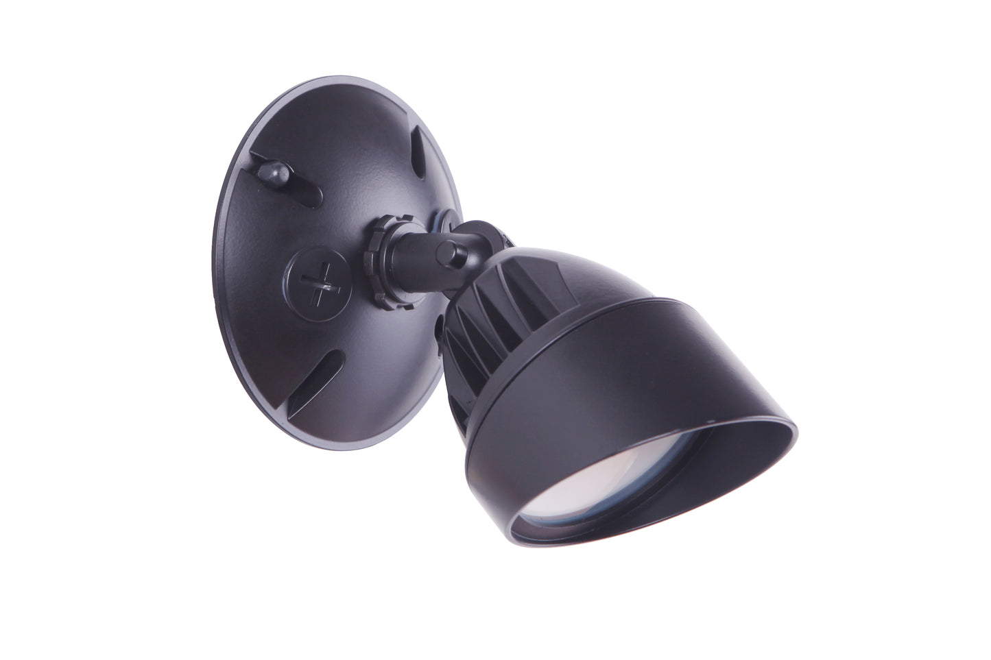 Z421-MN-LED - LED Flood 1 Light 4.45" Wide Outdoor Flood - Midnight