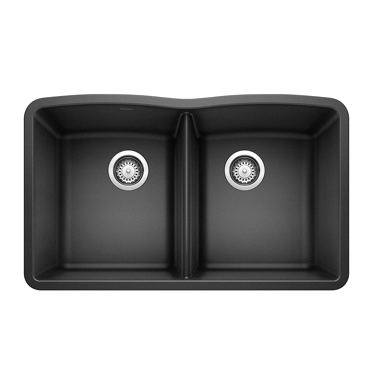 440184 - 32" Diamond Equal Double Bowl Undermount Kitchen Sink - Anthracite
