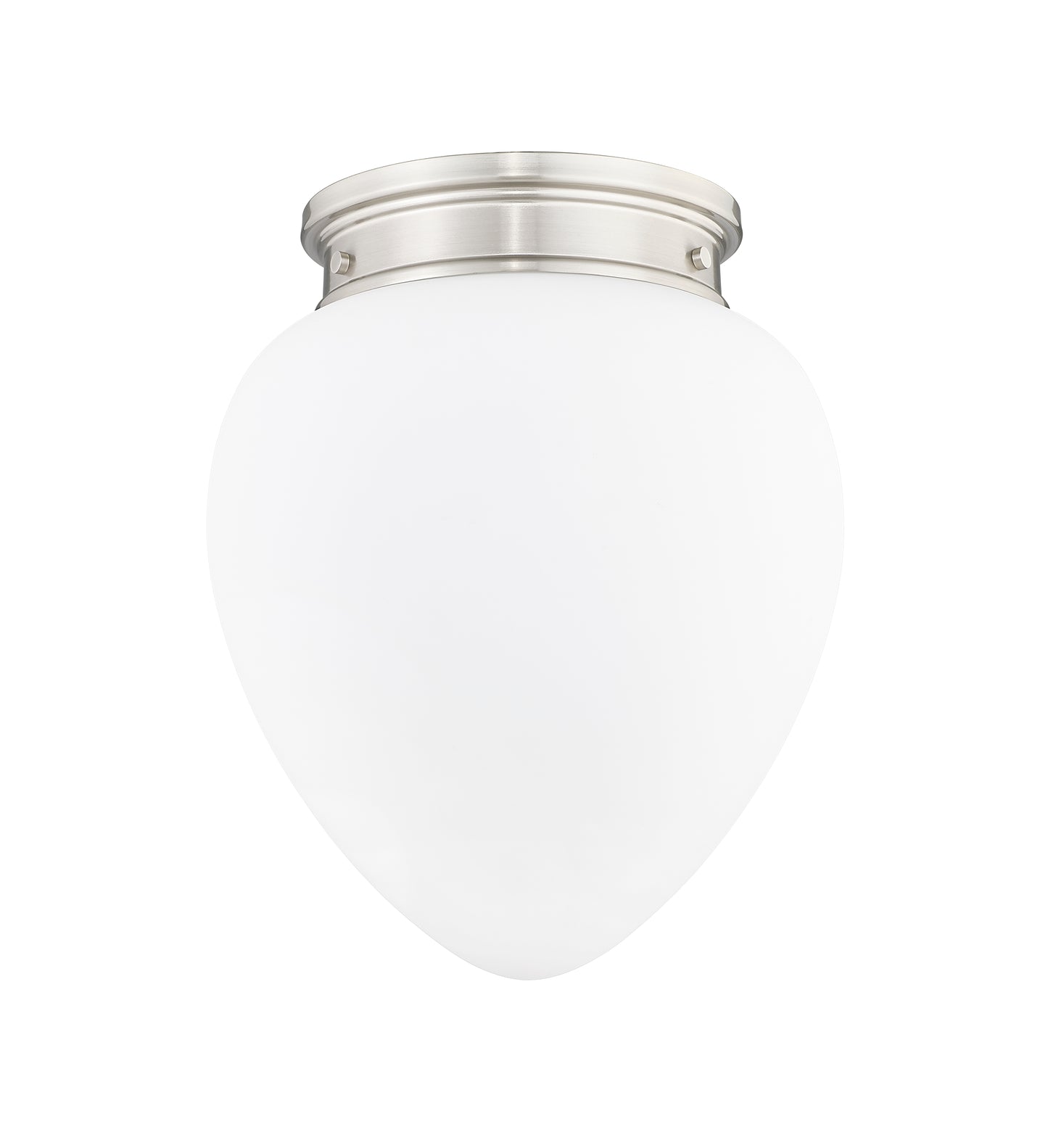 1945F12-BN - Gideon 1 Light Flush 12" Mount - Brushed Nickel
